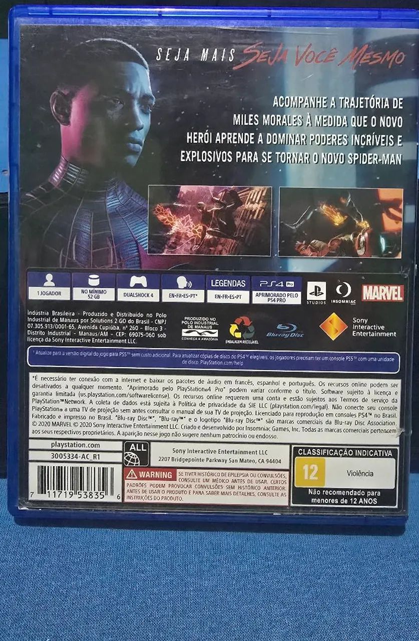 Homem Aranha Miles Morales Ps4 - Foto 2