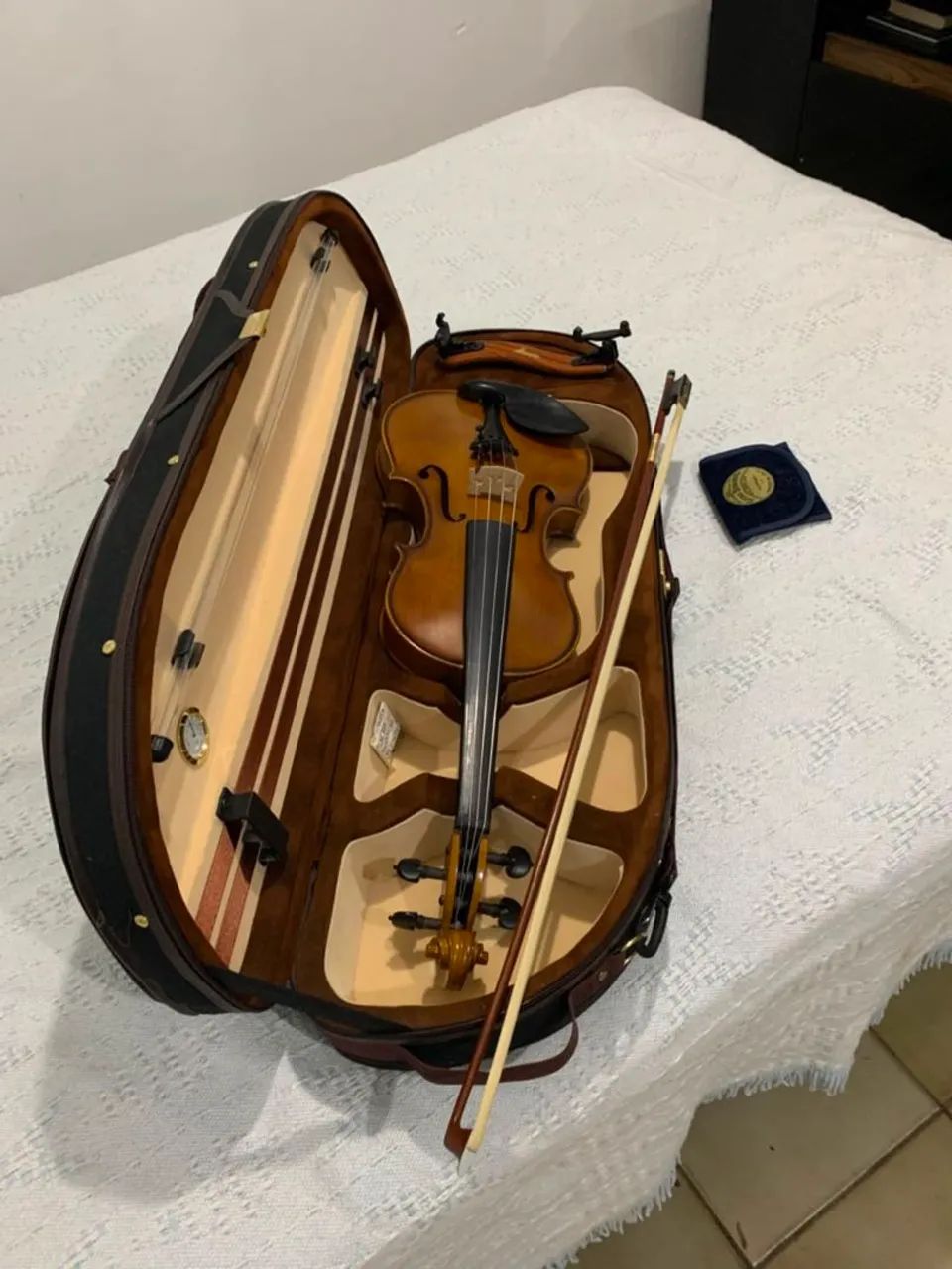 Violino 4/4 feito a mão  - Foto 4
