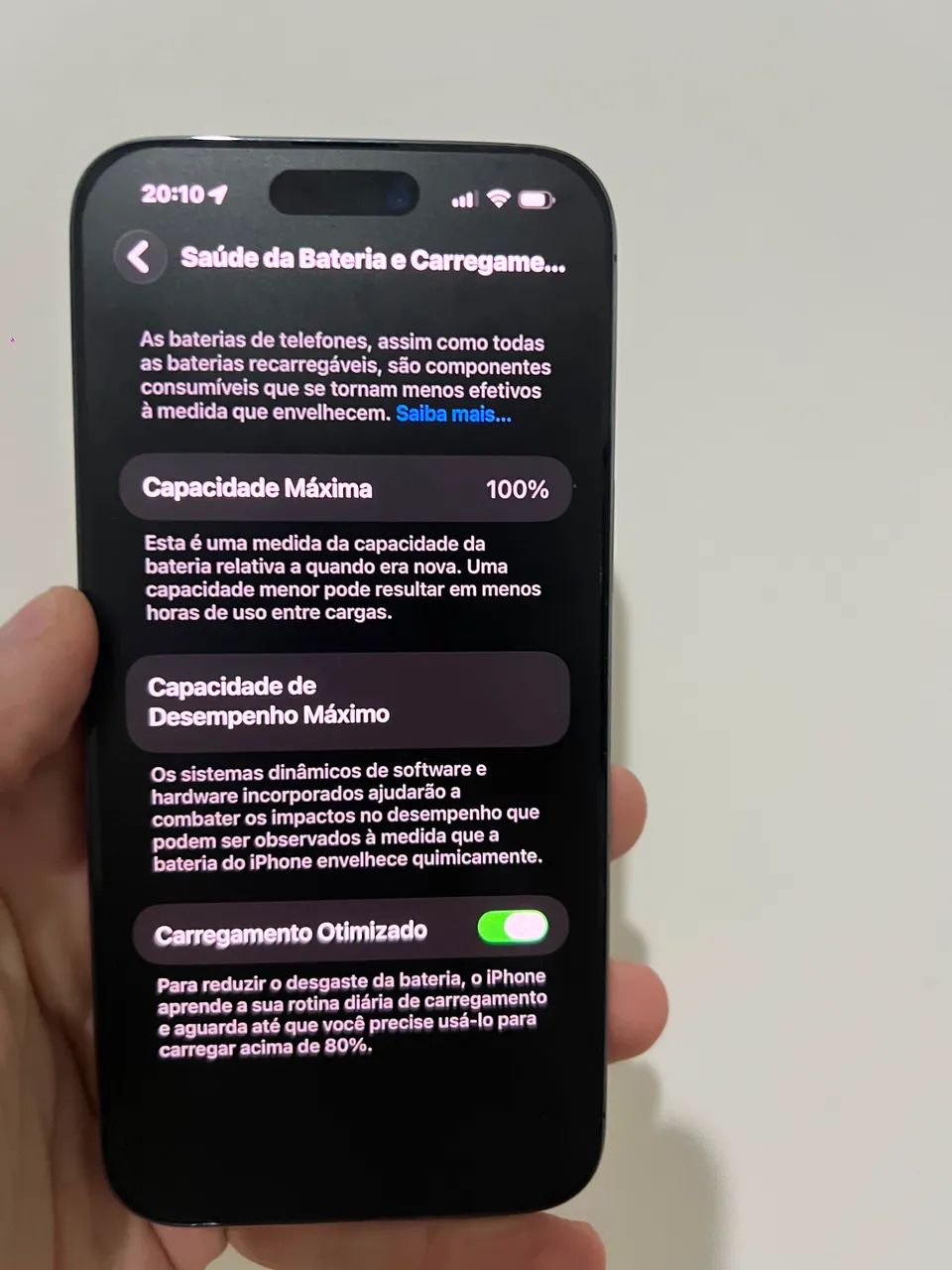 iPhone 14 Pro Max bateria 100% - Foto 2