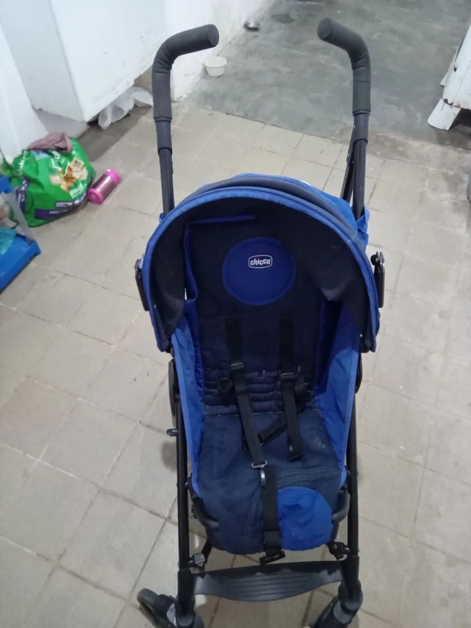 O CARRINHO DE BEBÊ CHICCO - BLUE