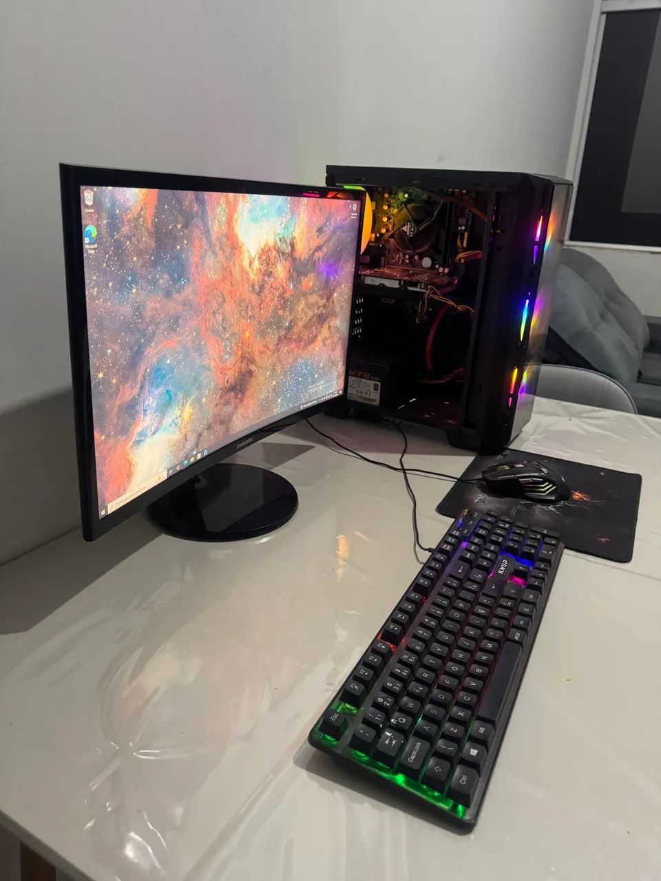PC com RX580 8GB - Foto 4