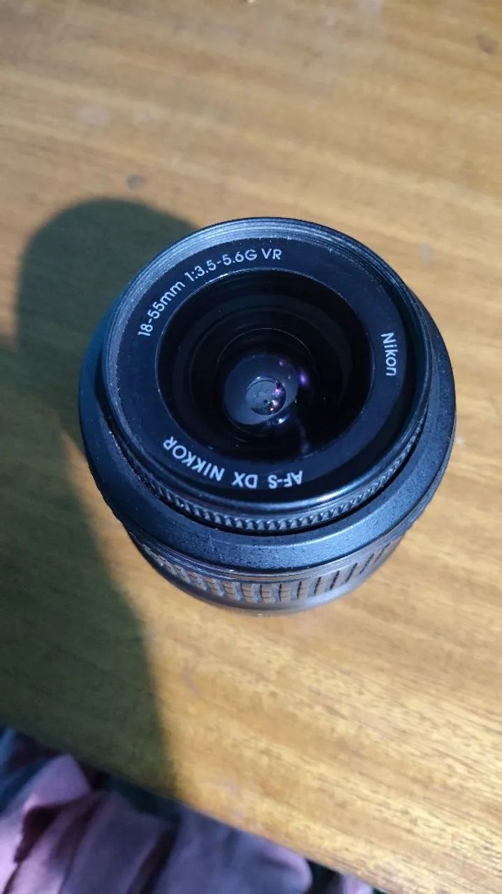 Lente Nikon DX AF-S 18-55mm 1:3.5-5.6G Nikkor VR - Foto 5