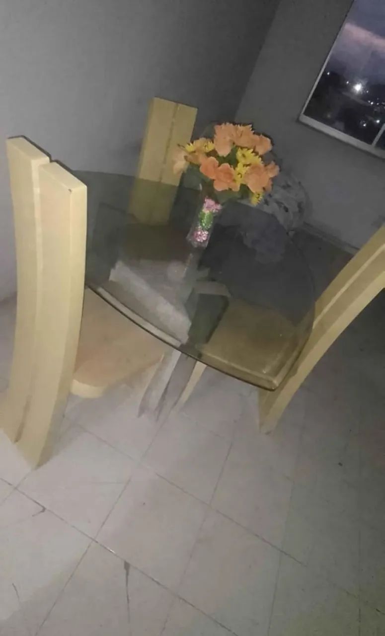 Mesa de vidro 