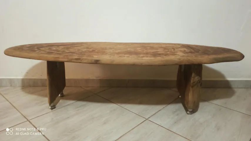 Mesa de centro rústica 
