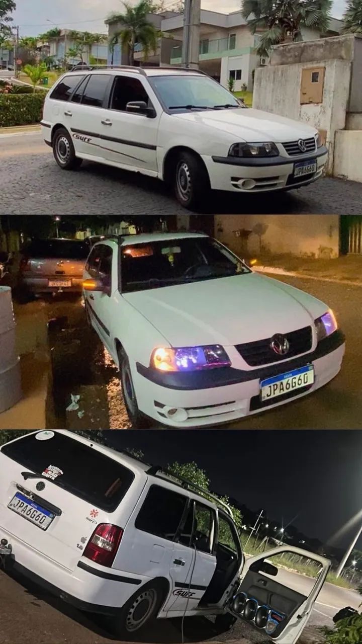 Volkswagen Parati 1.6 MI/ 1.6 MI City (álcool) 2000