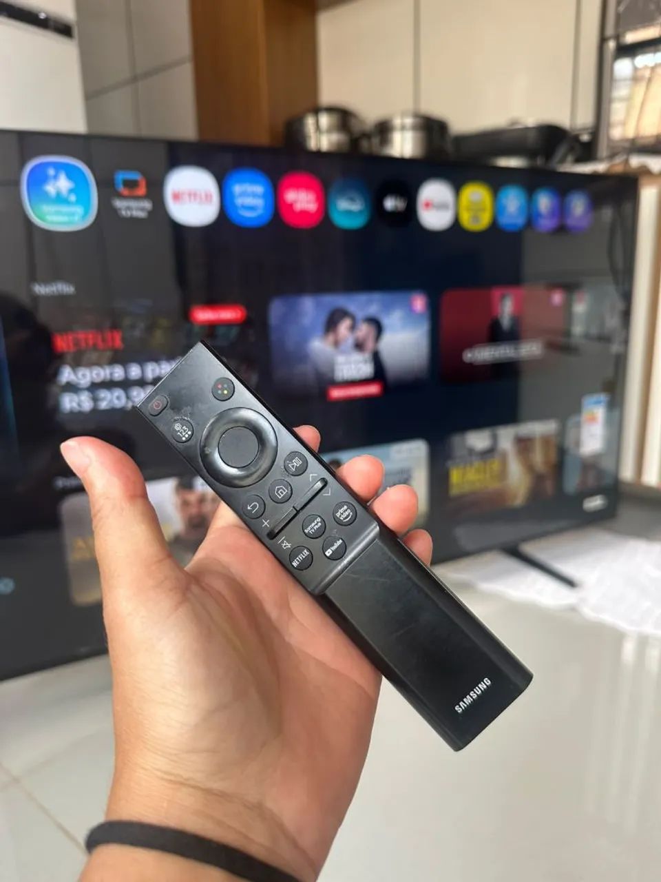 Smartv 55 4 k Crystal 3 MESES NOTA FISCAL  - Foto 4