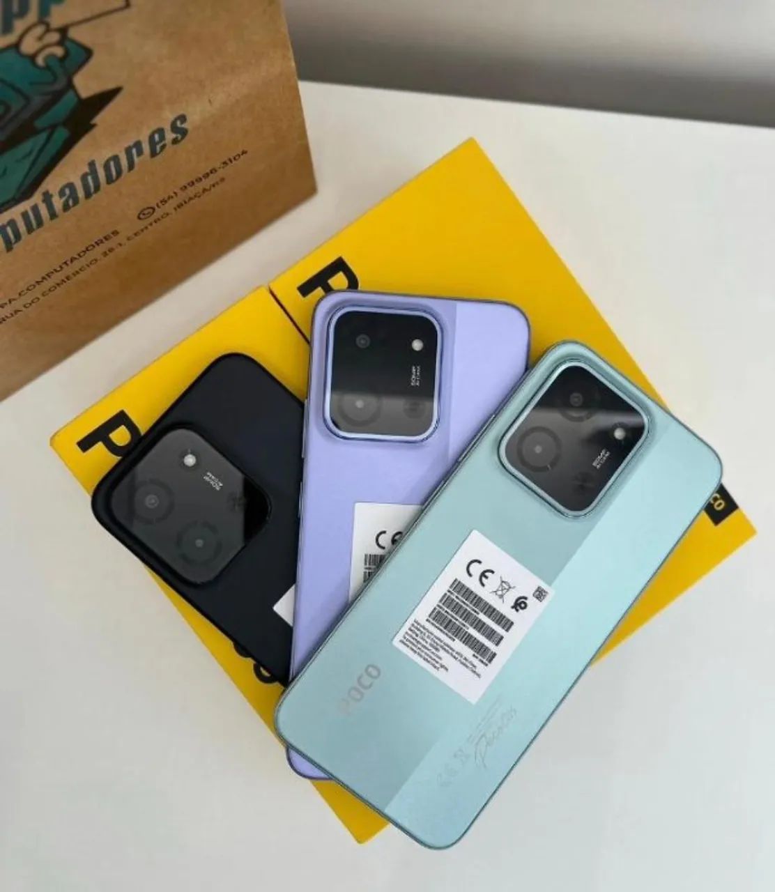 Xiaomi Poco C85 NFC 4G - 128GB/6GB - Global + Capa e Película