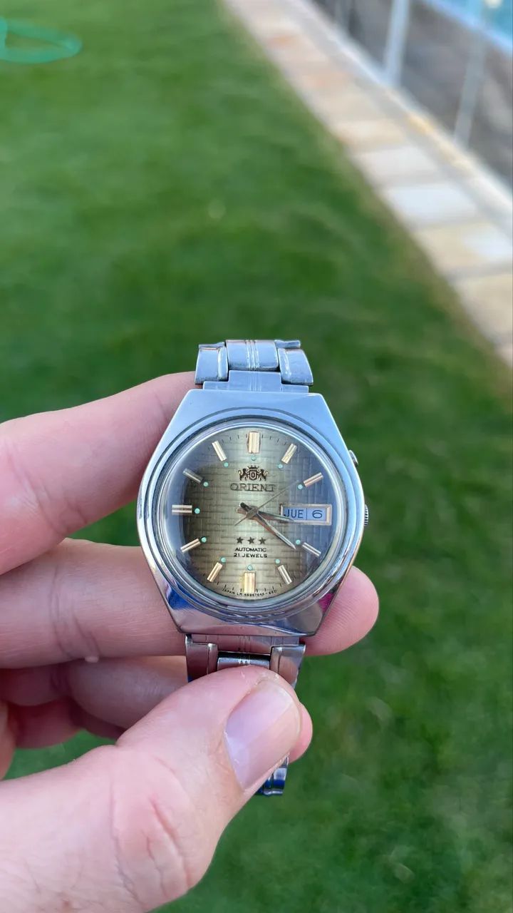 Relógio original orient automático 3 estrelas  - Foto 4