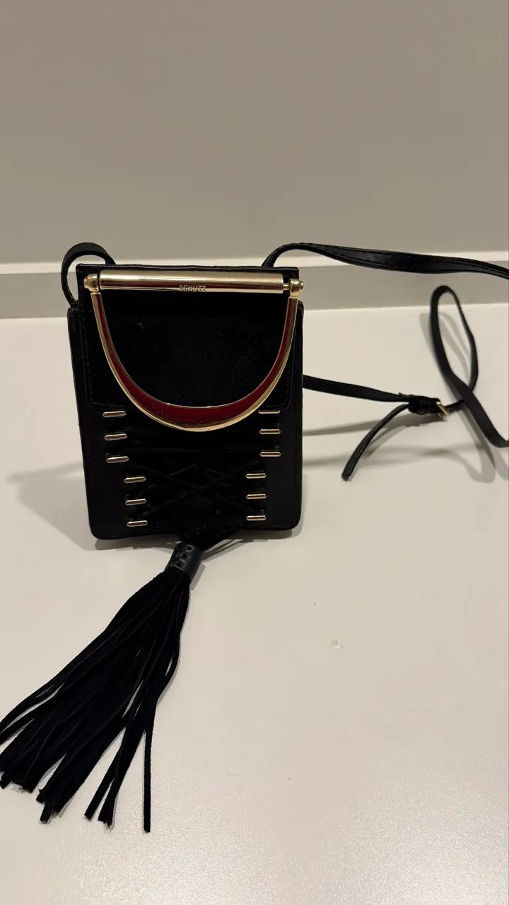 Mini bolsa Schutz preta