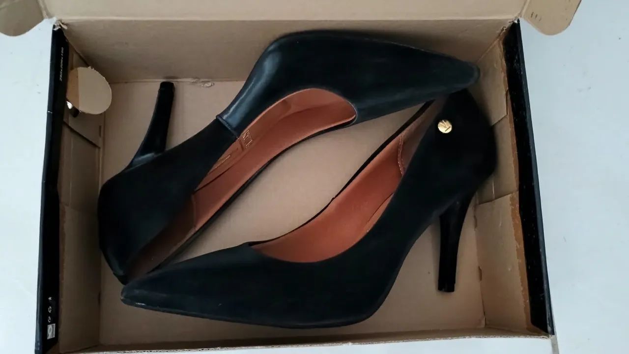 Scarpin Vizzano - Preto 38 - Foto 4