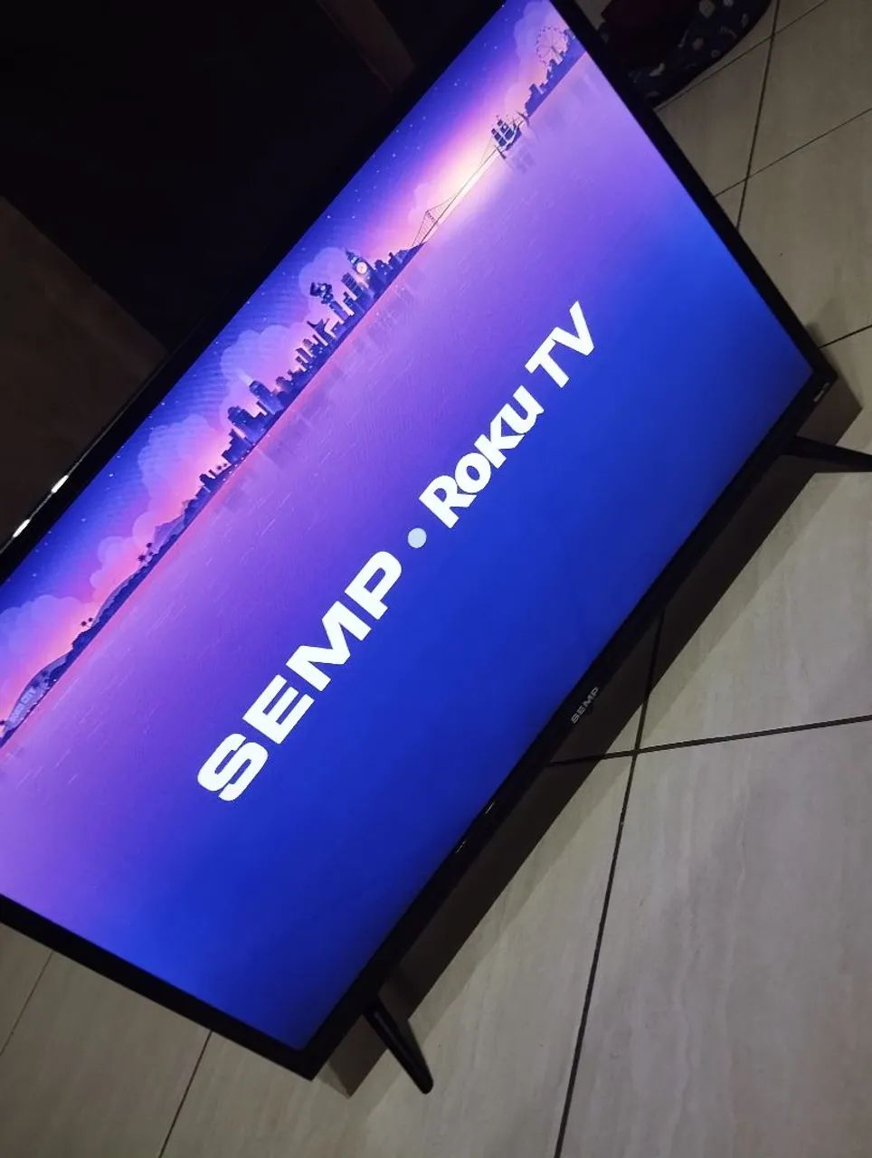 Roku Tv 32 polegadas SEMI NOVA/PASSO CARTÃO  - Foto 4