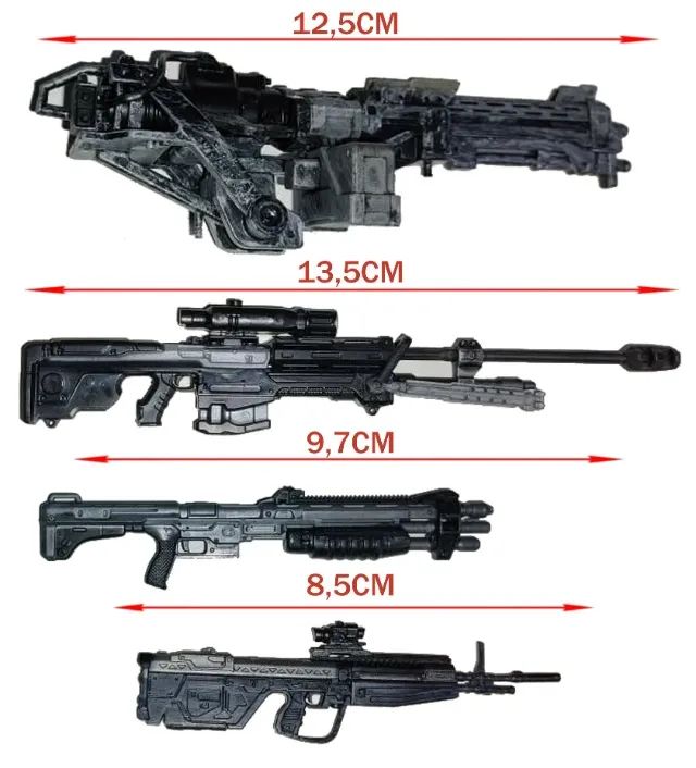 Acessórios para Bonecos e Action Figures - McFarlane Halo 4