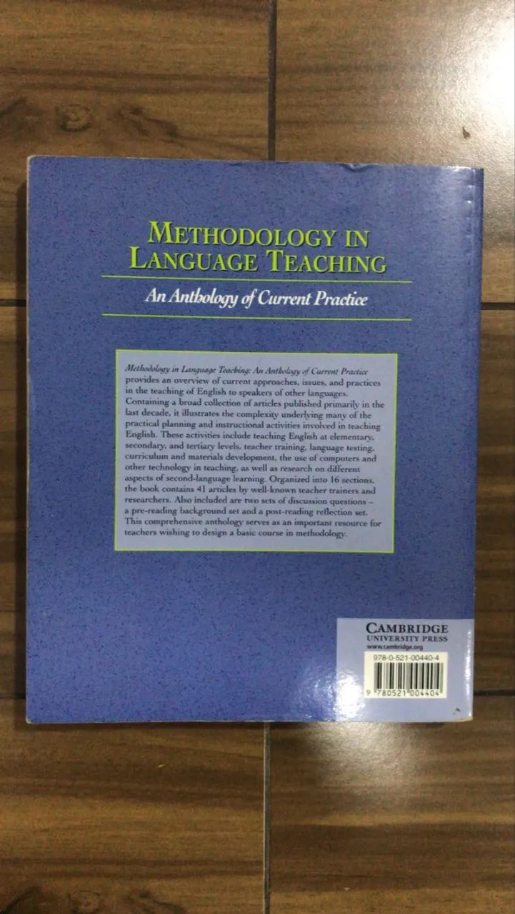 [Livro] Methodology in the Language Teaching  - Foto 2