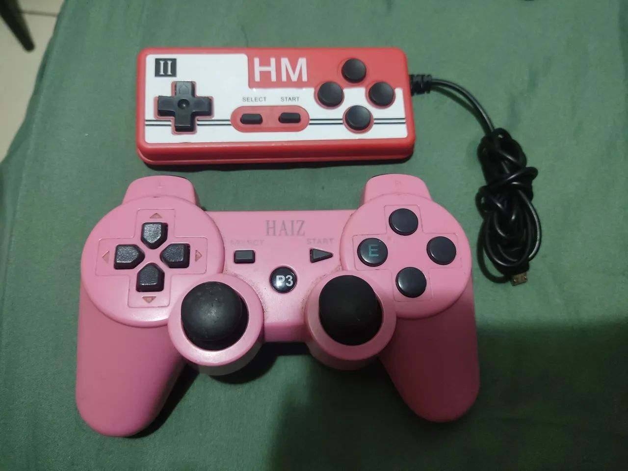 controle de ps3 rosa 