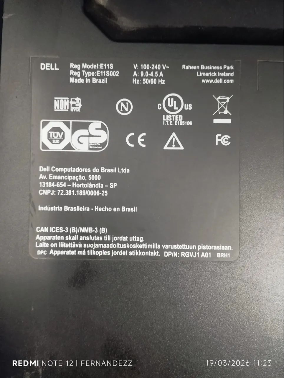 servidor de entrada da Dell, o modelo PowerEdge T110 (formato torre/mini-tower). - Foto 5