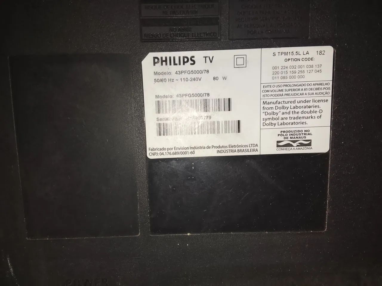 Tv Philips 43P