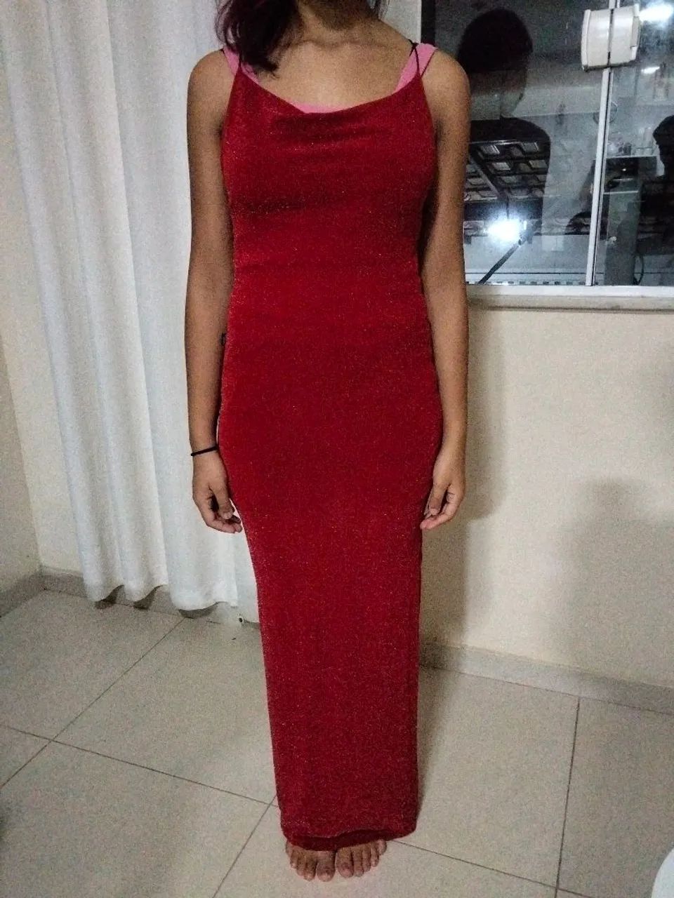 Vestido vermelho balada