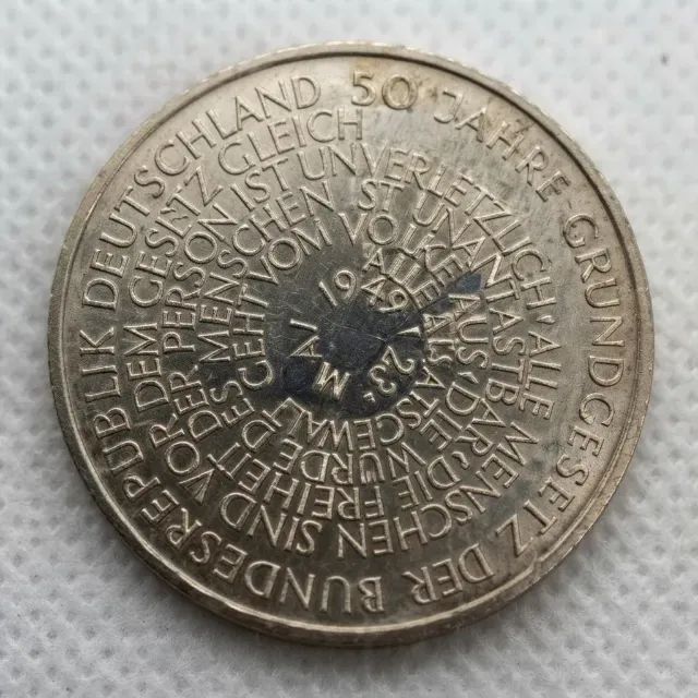 MOEDA COMEMORATIVA ALEMÃ - 10 DEUTSCHE MARK - 1999 - Foto 2