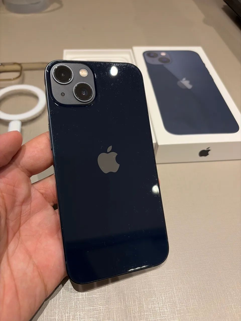 iPhone 13 - 128gb Azul meia noite  - Foto 3