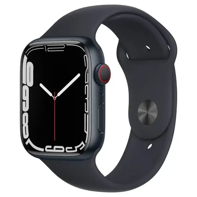 Apple Watch Series 7 GPS 45mm Alumínio Meia-Noite Preto