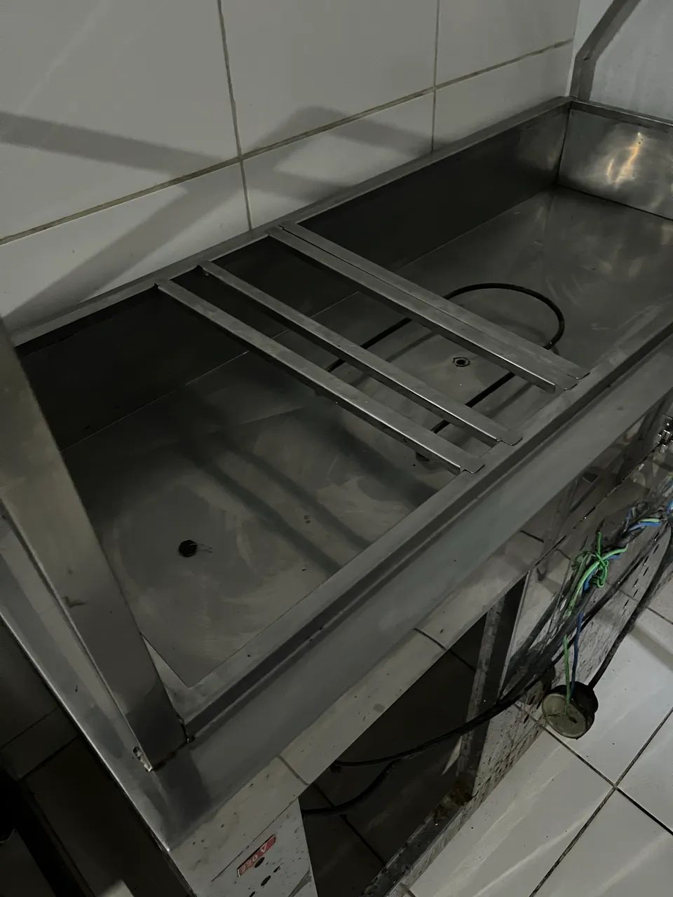 Pista Quente Inox Self-Service