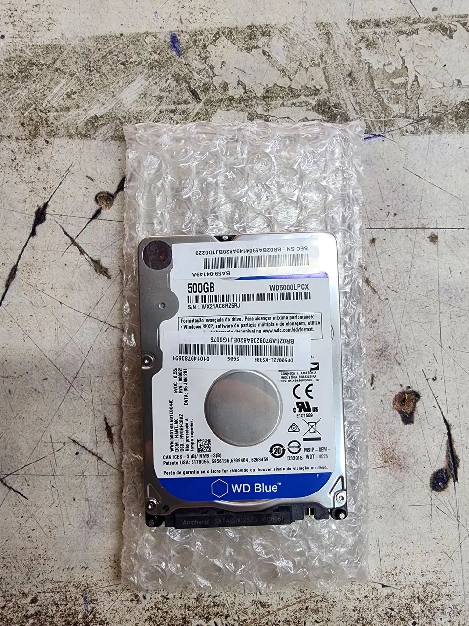 HD 500 GB WD BLUE 