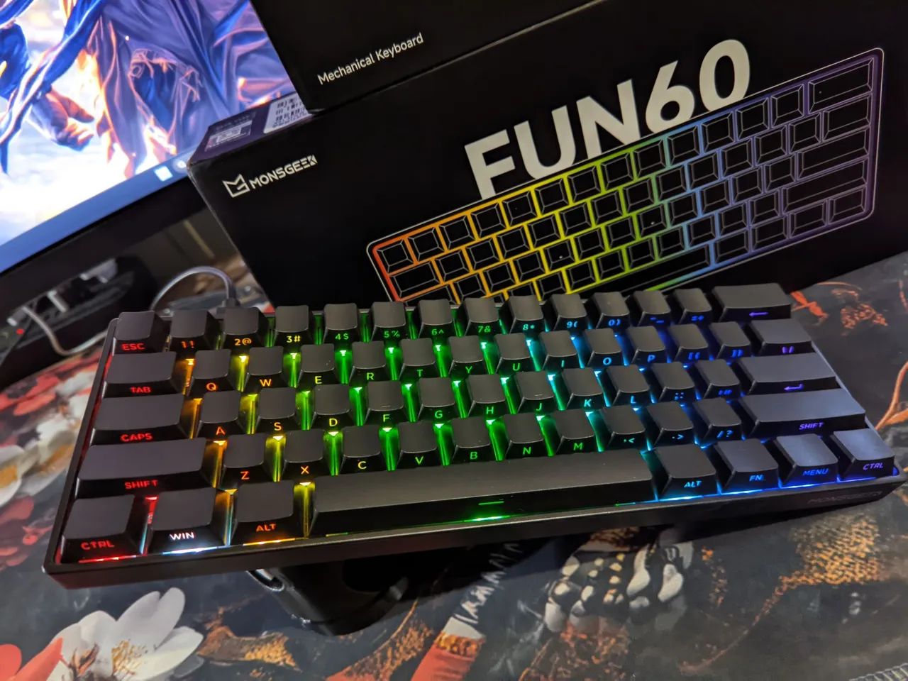Teclado Magnético Fun 60 Pro - Foto 4