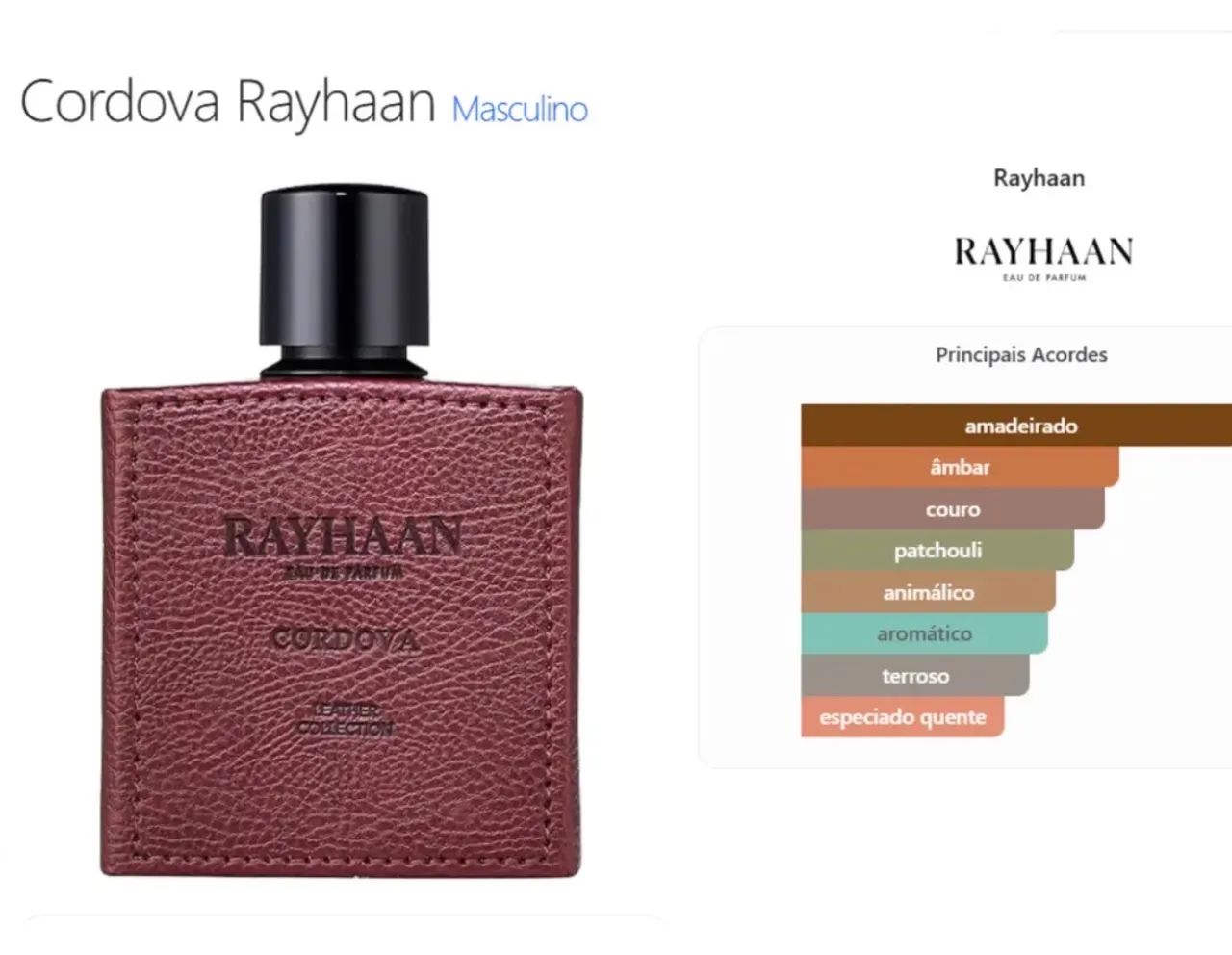 Perfume árabe Cordova - Rayhaan  - Foto 4