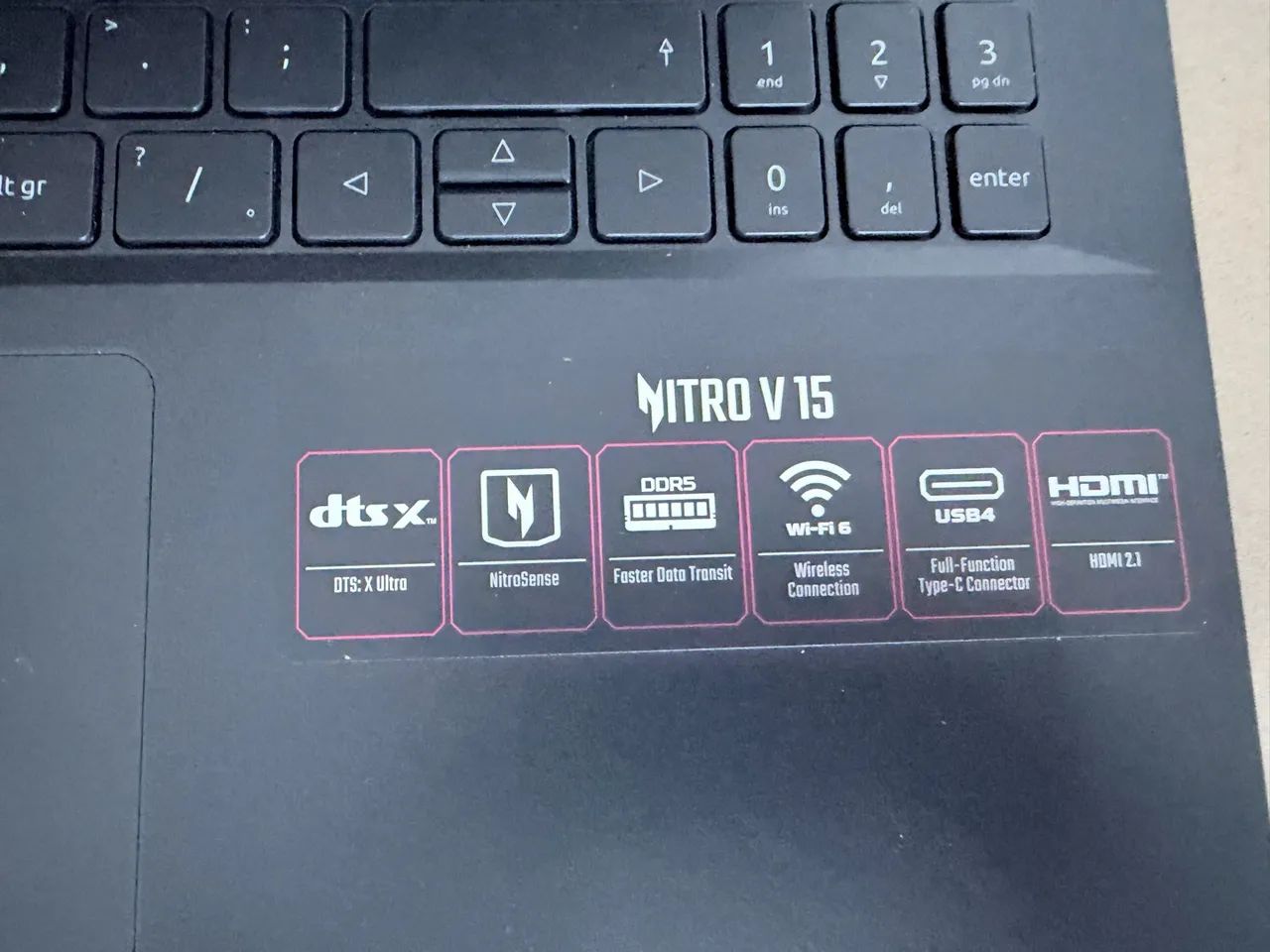 Notebook Gamer Acer Nitro V 15  - Foto 2