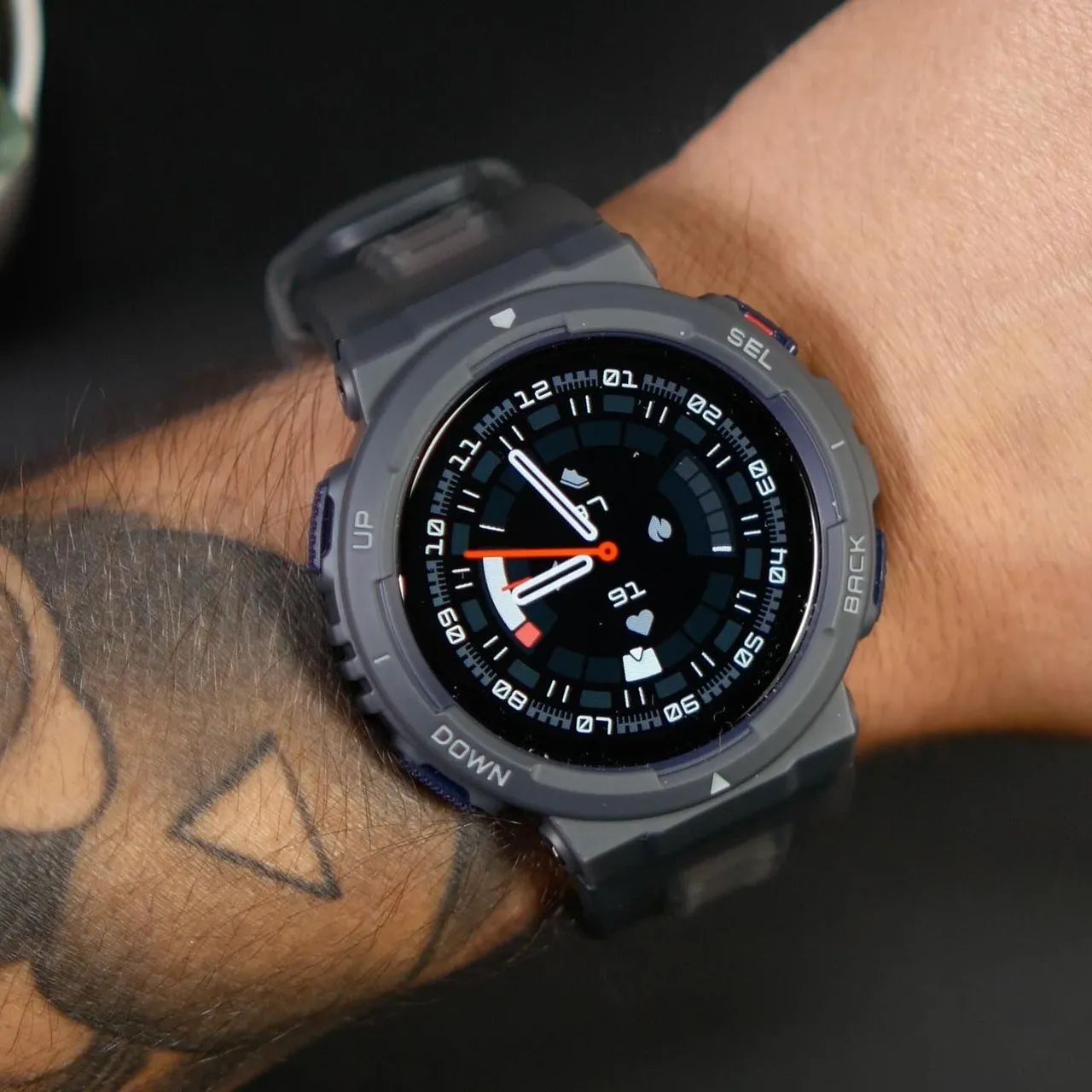 AMAZFIT ACTIVE EDGE LACRADO COM GPS INTEGRADO 