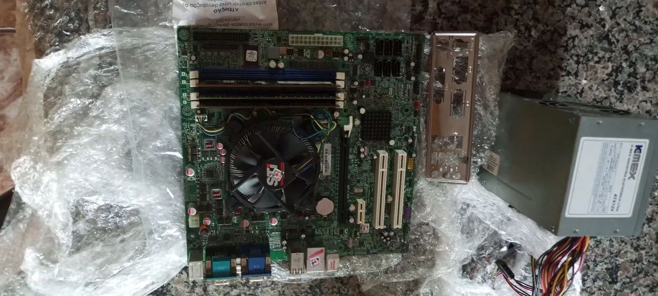 Vendo kit placa mãe  - Foto 2