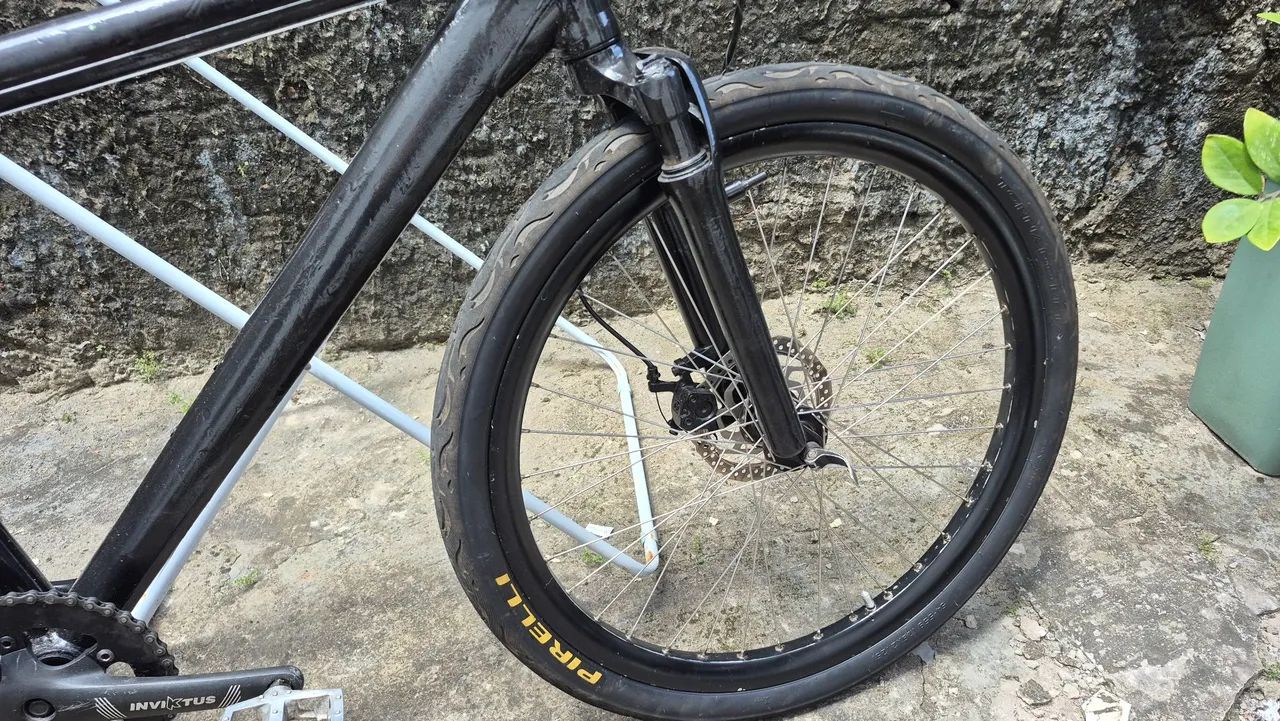 Bicicleta com peças todas novas - Foto 3