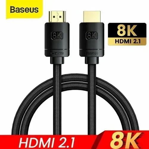 Cabo HDMI 8K 2.1 Baseus | 2 Metros, Ultra HD HDR Dinâmico - Foto 2