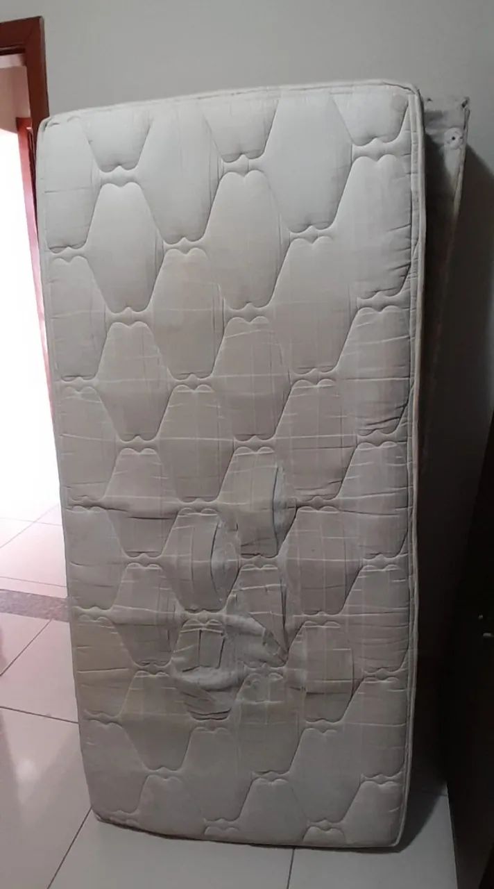 Cama Box Ortobom Solteiro - Acompanha Colchão - Foto 3