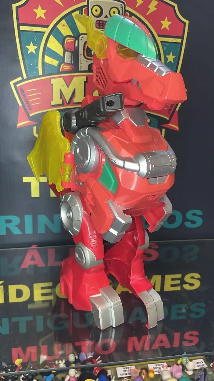 Boneco Red Ranger Thnderzord Power Rangers  - Foto 2