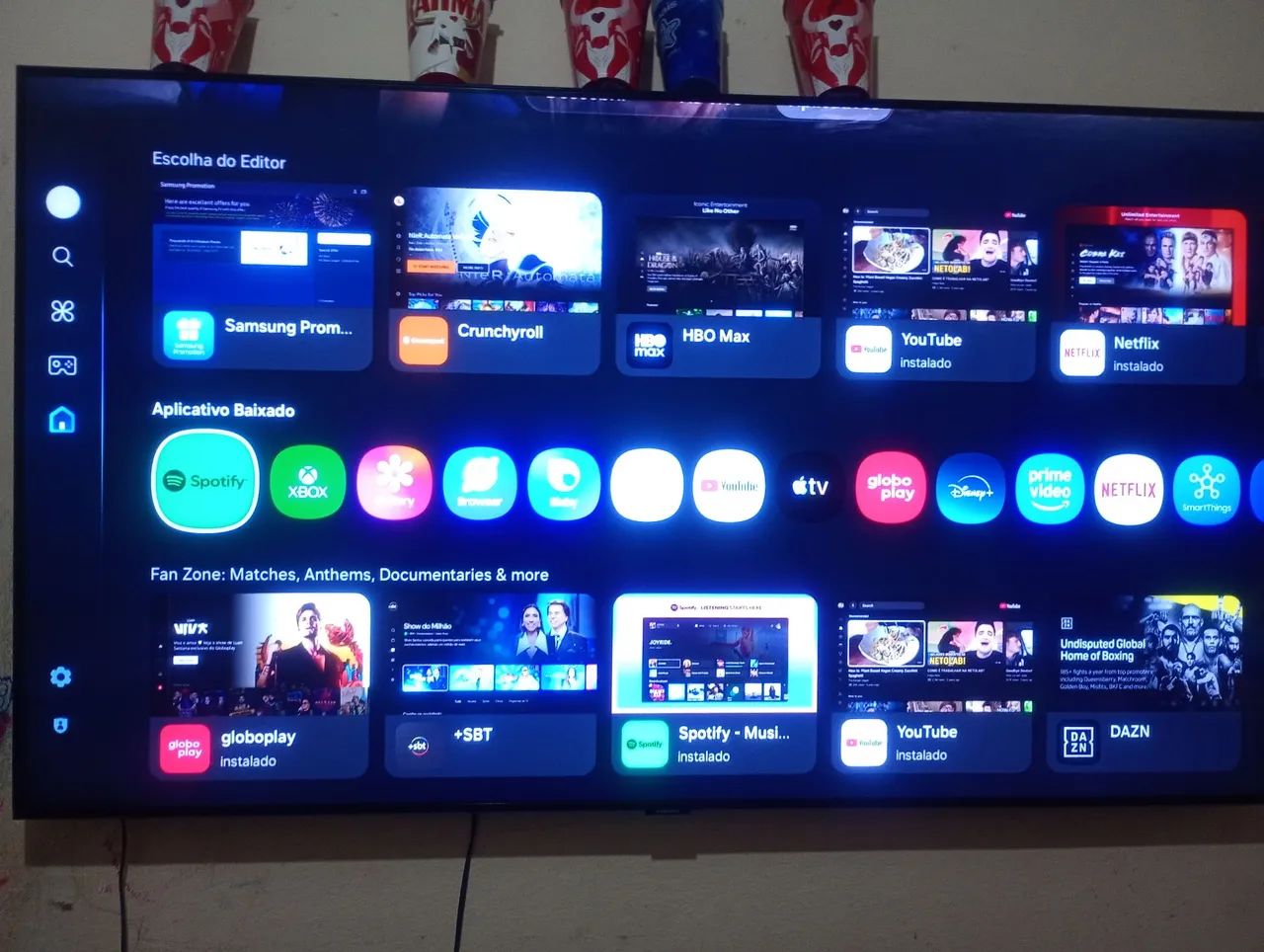 Tv Smart Samsung 55 Crystal 3x1 - Foto 3