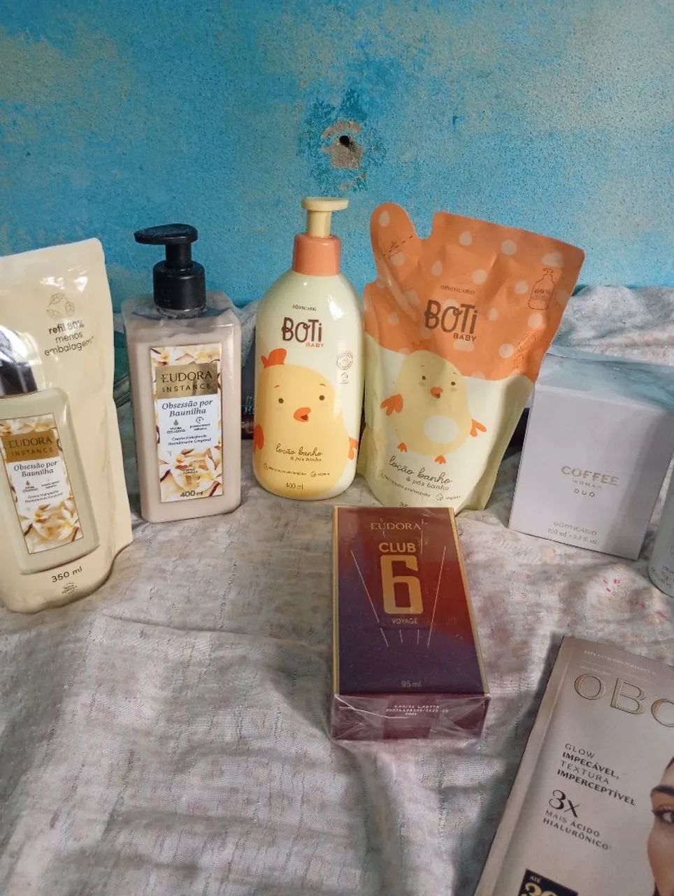 Pronta entrega, (Boticário,Eudora.)
