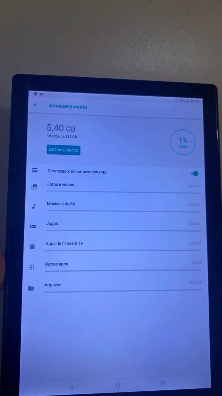Tablet impecável 