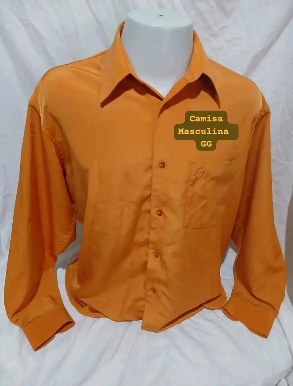 Camisa Social Masculina G - Foto 3