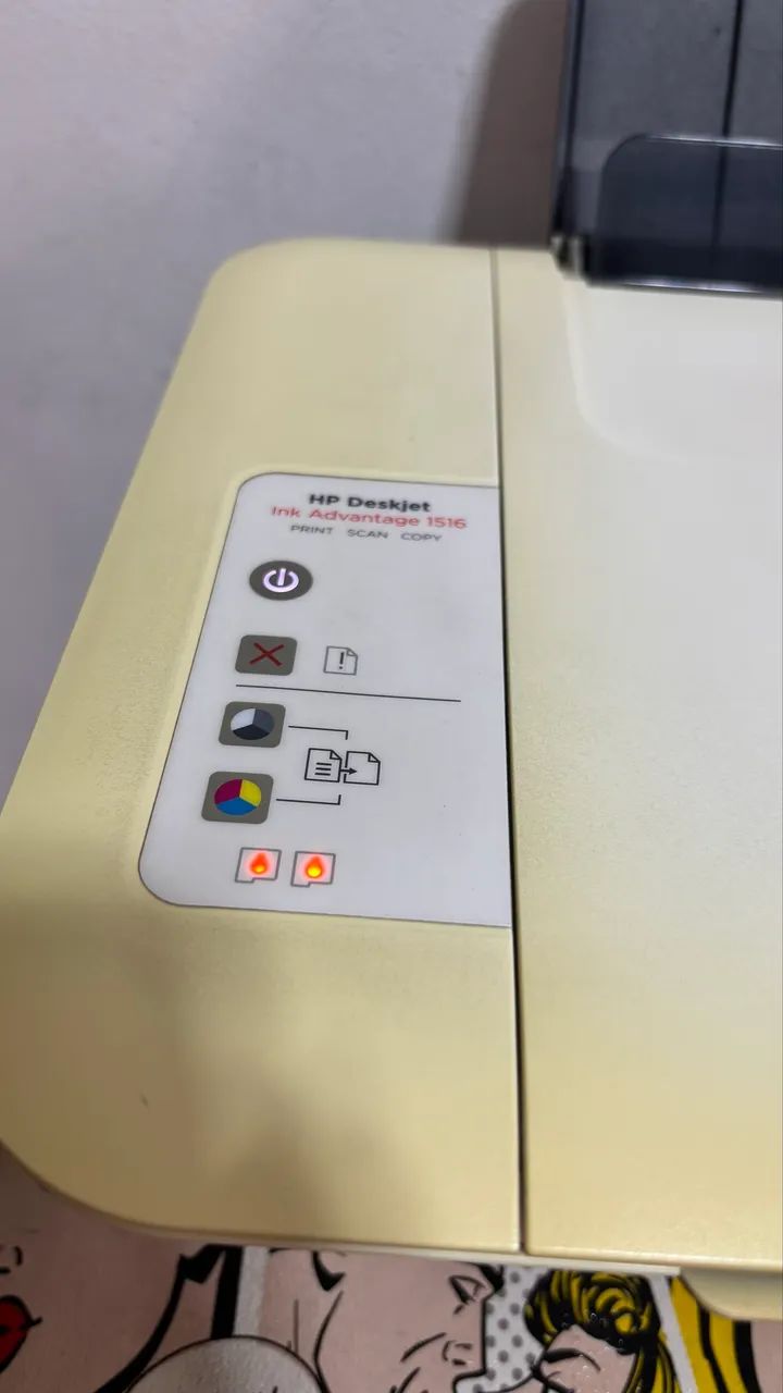 プリンター Hp Deskjet 1516 Com Defeito | MercadoLivre