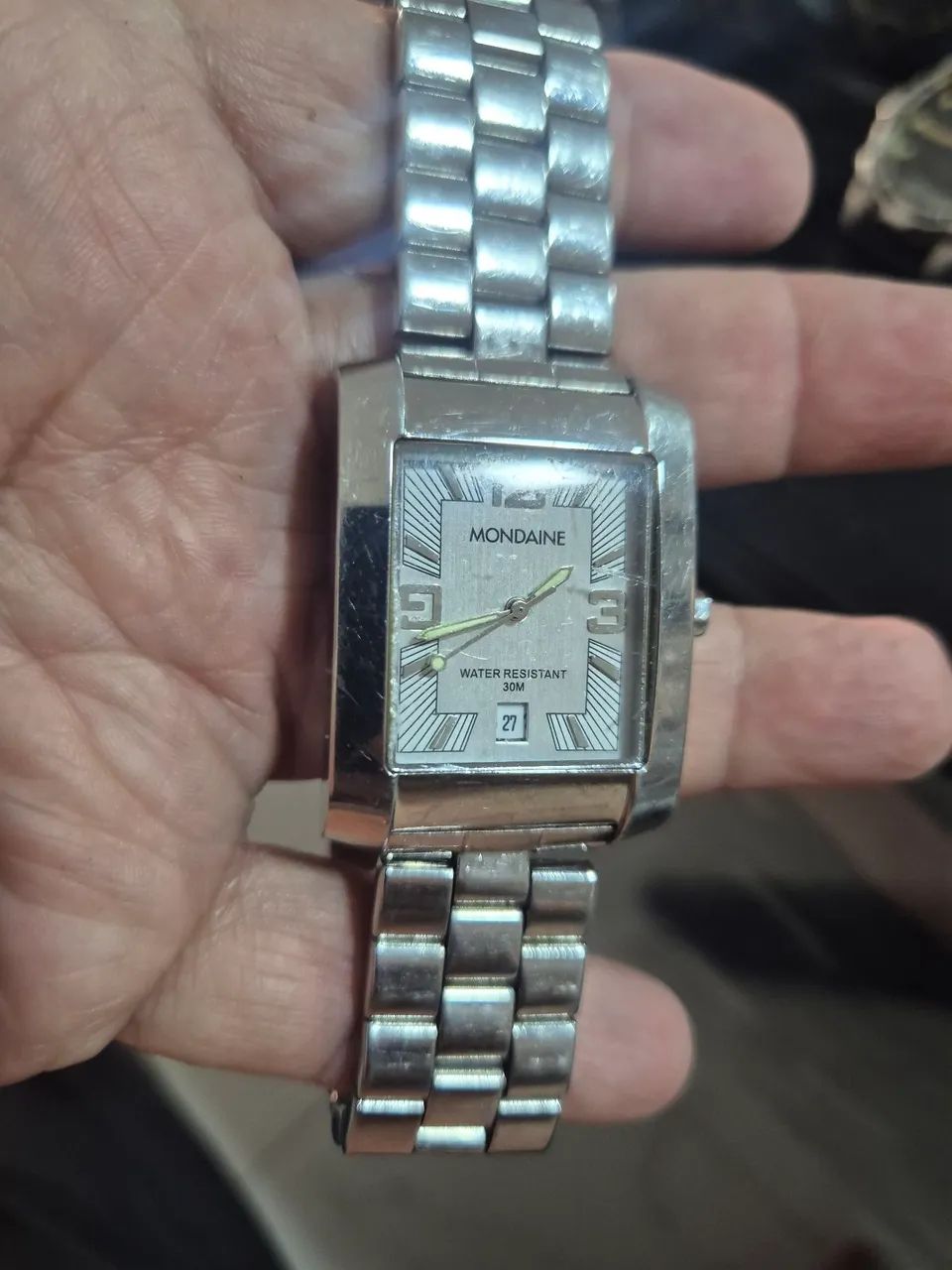 Relógio MONDAINE TANK  À QUARTZ   -   FUNCIONAMENTO OK - Foto 3
