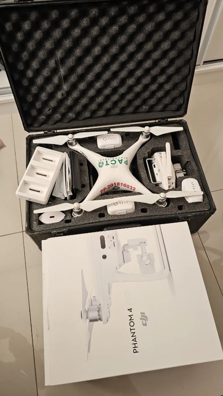 Drone DJI Phanton 4 Pro - Muito conservado - Pronto para voar