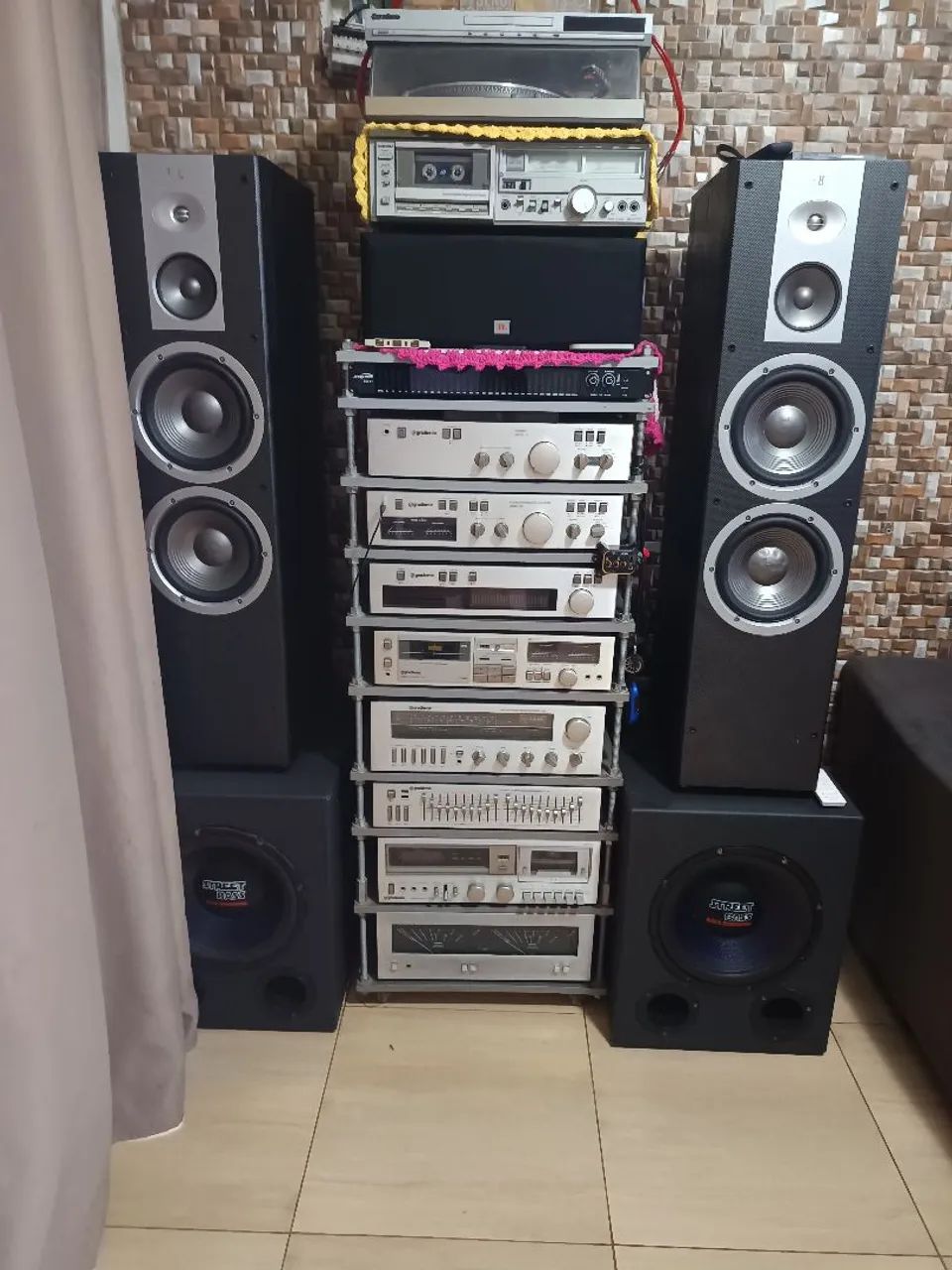 Conjunto de som gradiente e jbl - Foto 3
