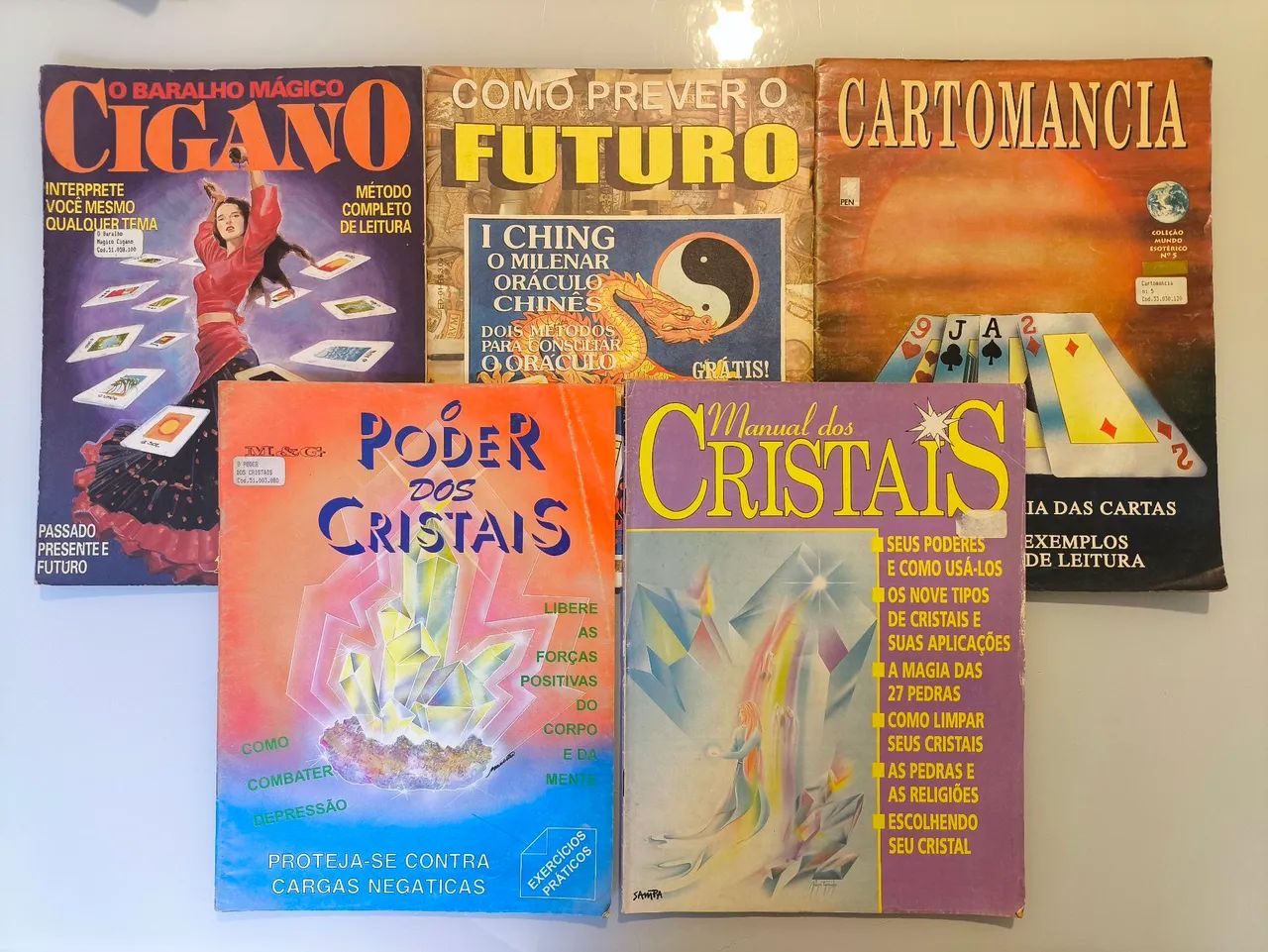 Lote Esoterismo: Oráculos, Cartomancia e Poder dos Cristais