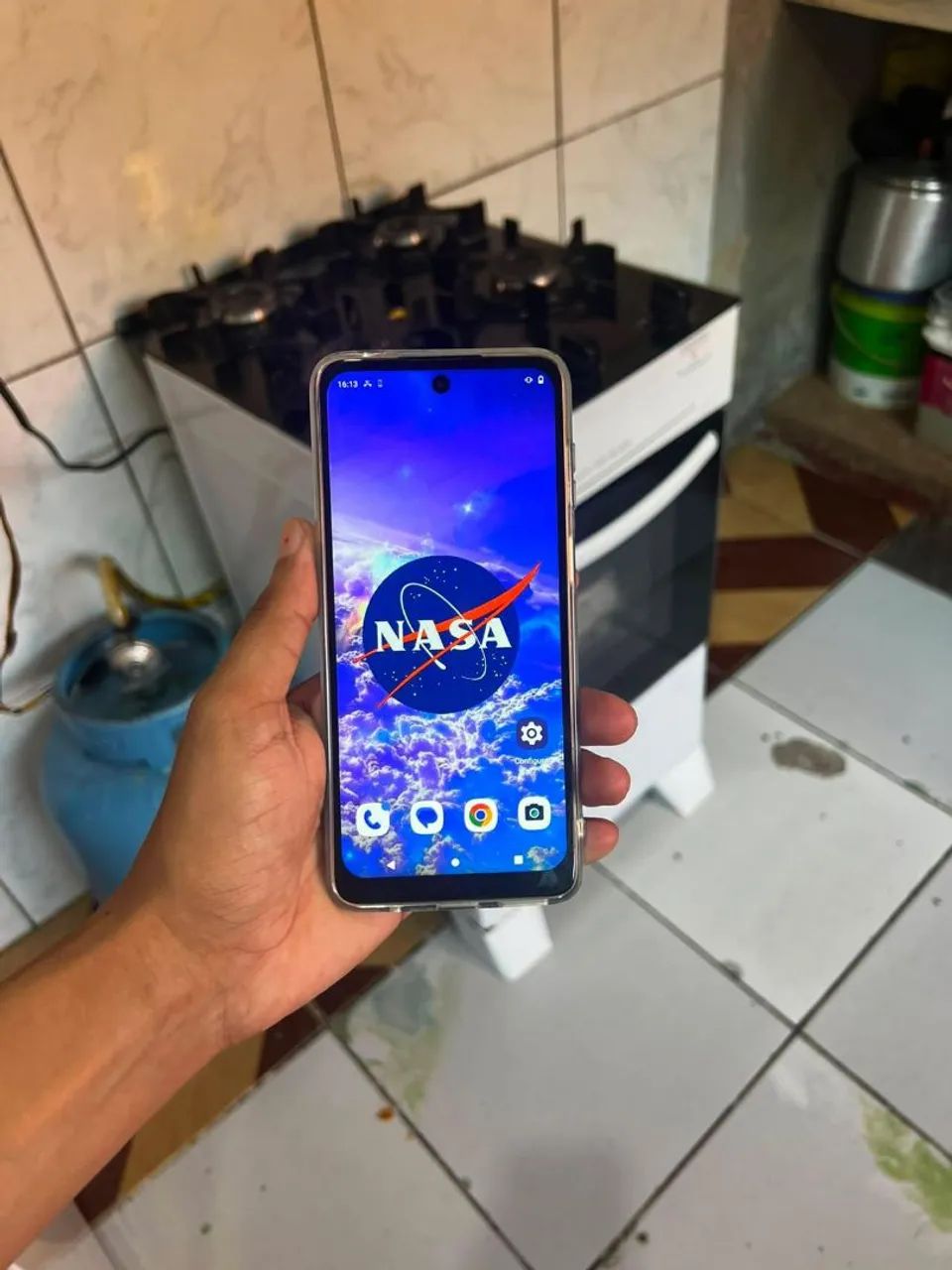 Celular Moto G22 128 gigas - Foto 3