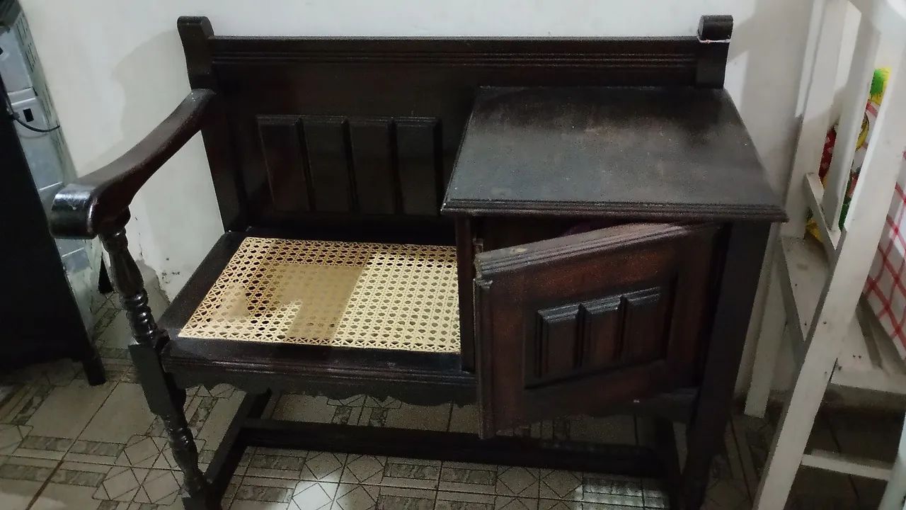 Mesa de telefone antiga  - Foto 2