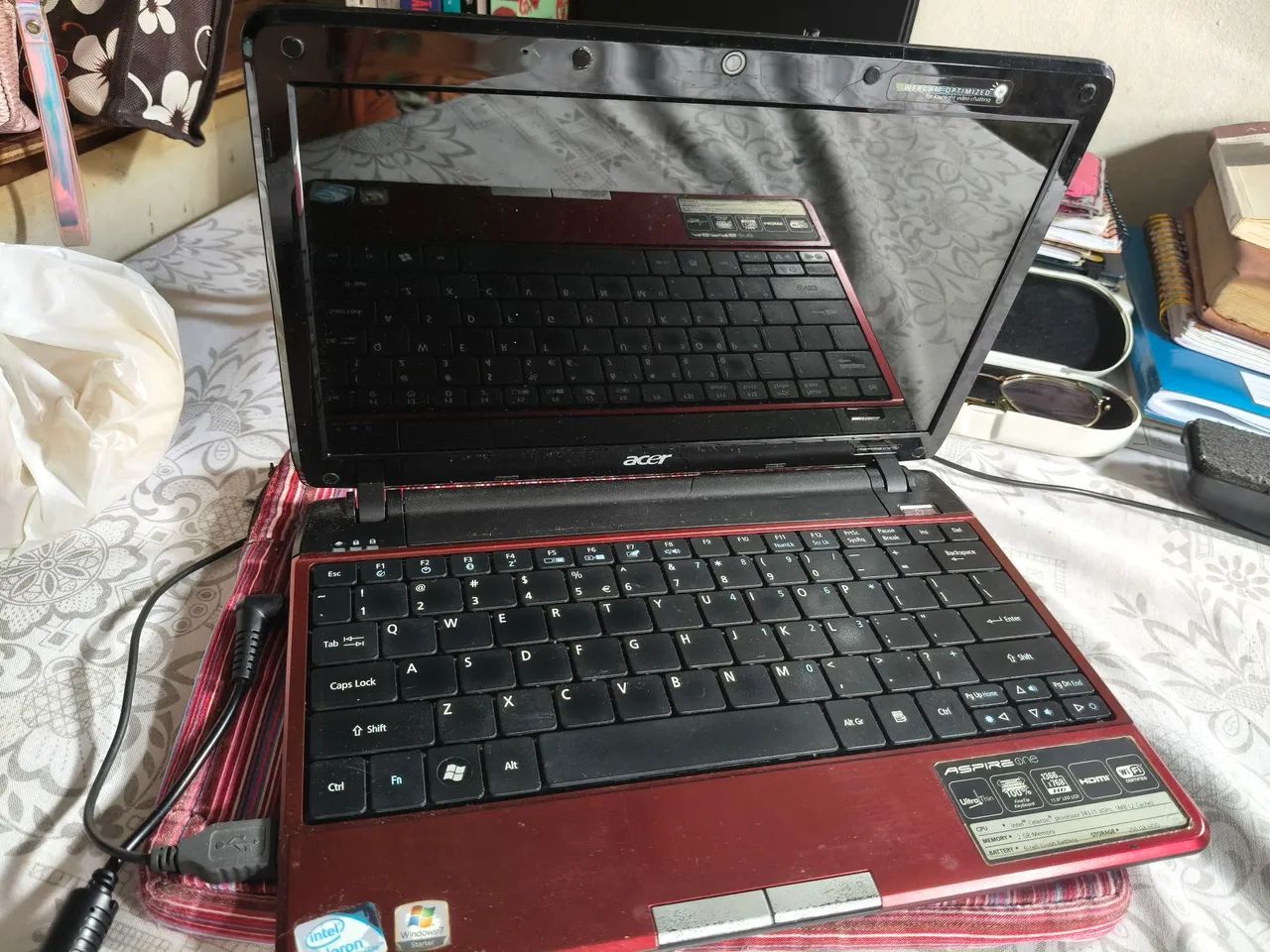 Notebook Acer Aspire One - ideal para estudos  - Foto 2