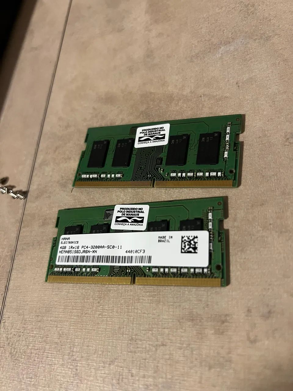 Memória RAM para notebook