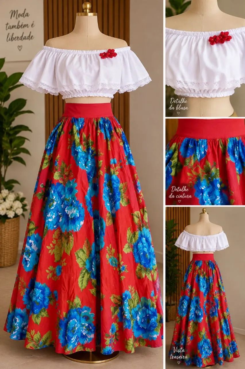 Roupa de carimbo