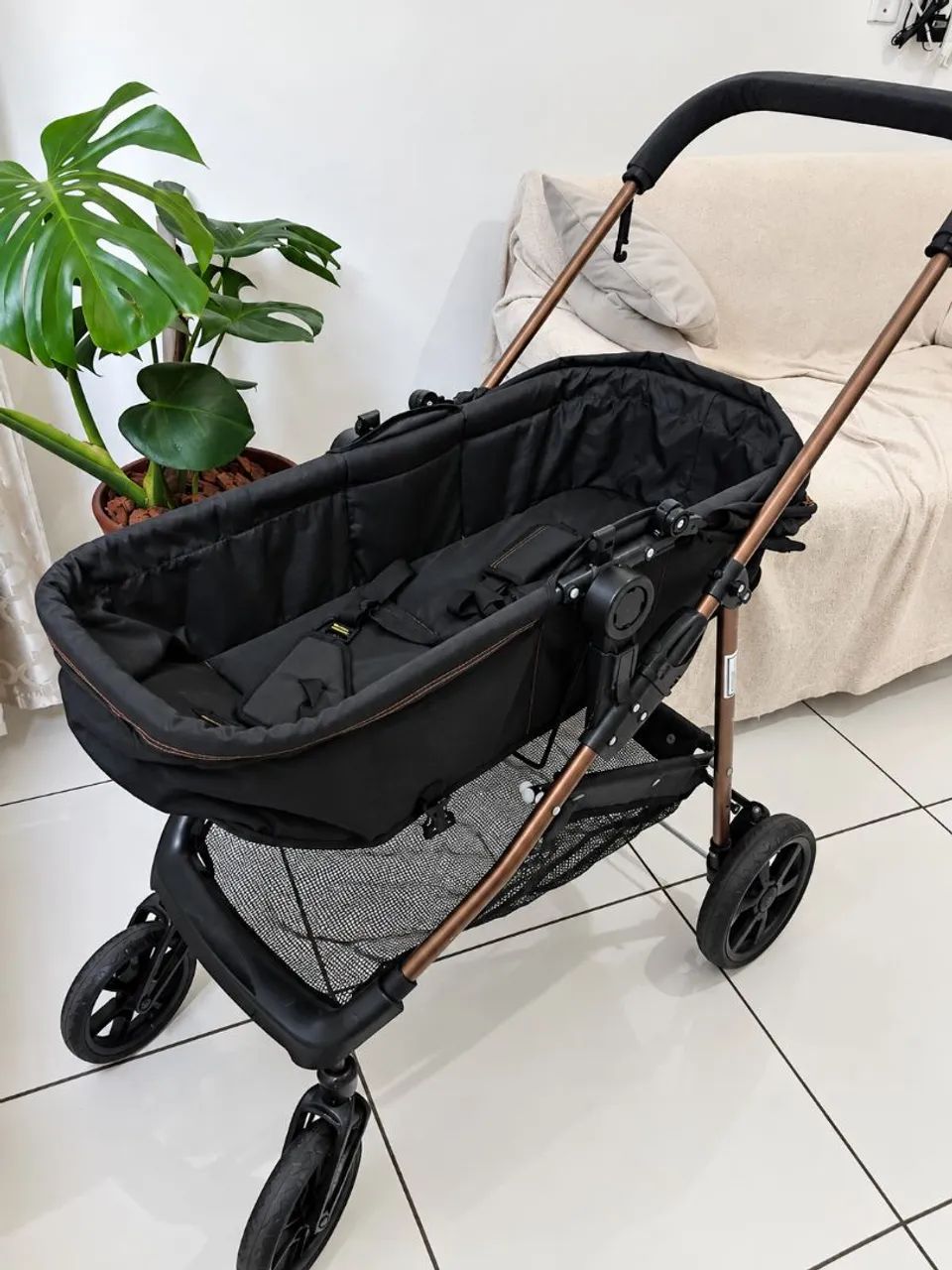 Carrinho de Bebê e Berço Moises - Foto 2